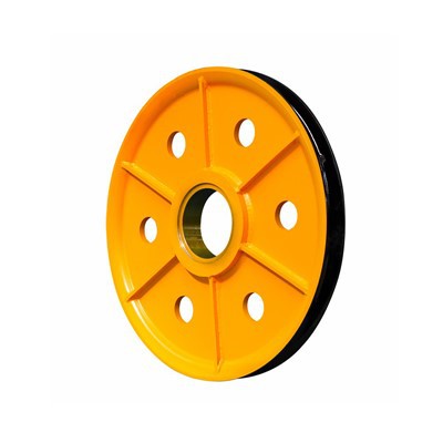 Kované koleso s tesnením s tesnením