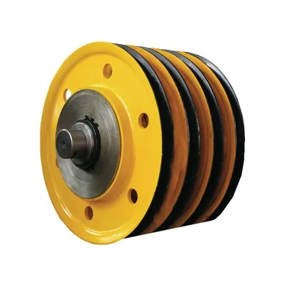 Mesačný kladkový blok so štyrmi kladkami