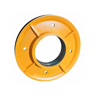 Koleso kladky z drôteného lana valcovaného za tepla